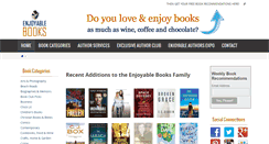 Desktop Screenshot of enjoyablebooks.com