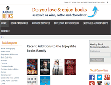 Tablet Screenshot of enjoyablebooks.com